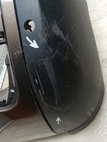 Фотография детали AA045927; Бампер передний, Track-Field; под паркт.; под омыват. (5N0807221T) для Volkswagen Tiguan I рест. (2011- 2016)/БУ; Оригинал; Р1, Мелкий дефект; . Фото номер 8