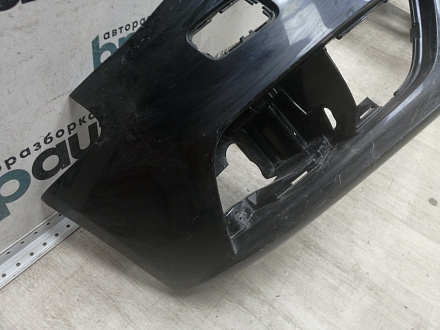 AA045593; Бампер передний; без паркт.; под омыват. (8K0 807 437 AC) для Audi A4 B8/БУ; Оригинал; Р1, Мелкий дефект; 