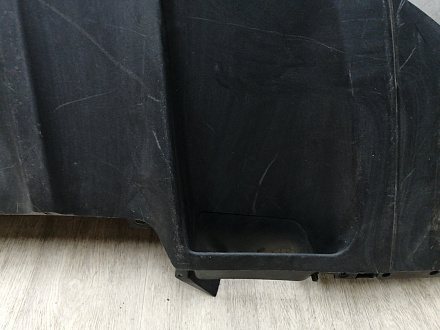 AA045747; Юбка переднего бампера (7P5807061) для Porsche Cayenne II (958) (2010-2014)/БУ; Оригинал; Р1, Мелкий дефект; 