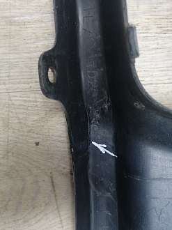 BA000180; Бампер передний; без паркт.; под омыват. (52119-05190) для Toyota Avensis/БУ; Оригинал; Р1, Мелкий дефект; 