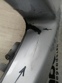 AA045988; Бампер передний; без паркт.; под омыват. (52119-12C70) для Toyota Corolla 150 рест. (2010-2013)/БУ; Оригинал; Р2, Удовлетворительное; 