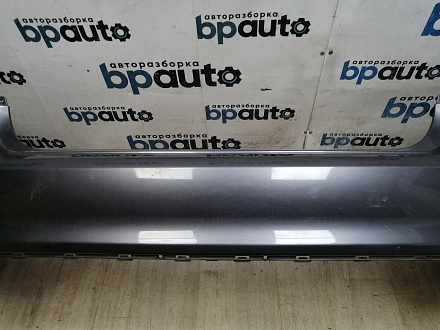 AA046117; Бампер задний; без паркт. (86611-4Y000) для Kia Rio III Sedan (2011- 2015)/БУ; Оригинал; Р1, Мелкий дефект; 