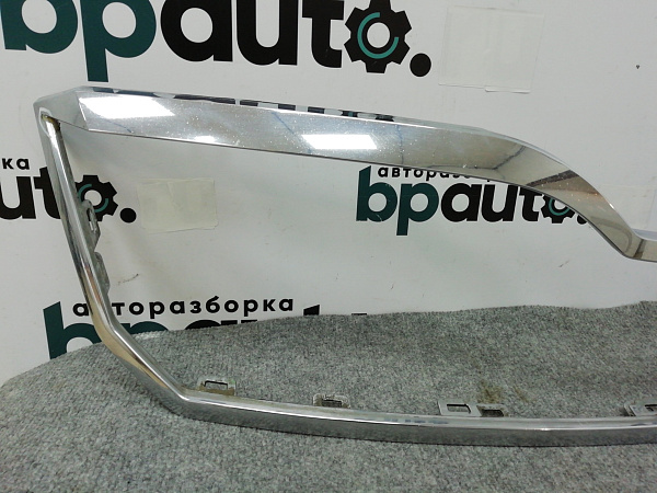 Хром решетки радиатора Шкода Superb II Liftback рест. 2013-2015, б/у, фото 2