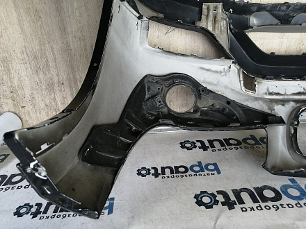 AA046505; Бампер передний; без паркт.; без омыват. (51117303750) для BMW Х1 I (E84) рест. (2012-2015)/БУ; Оригинал; Р1, Мелкий дефект; 