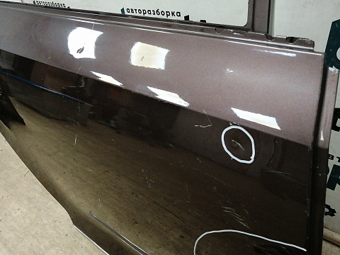 Фотография детали AA038293; Дверь задняя правая (5C6833312E) для Volkswagen Jetta/БУ; Оригинал; Р3, Под восстановление; . Фото номер 11