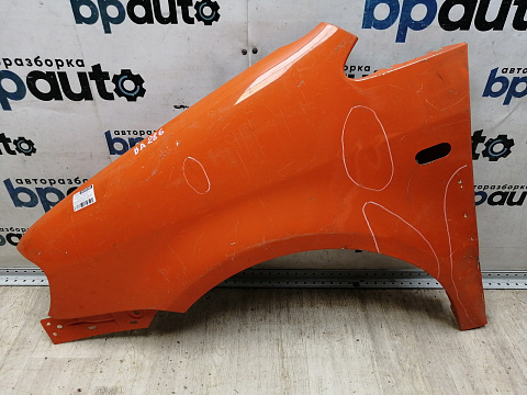 Фотография детали BA000286; Крыло переднее левое (2K0821021) для Volkswagen Caddy III (2004-2010)/БУ; Оригинал; Р2, Удовлетворительное; . Фото номер 12