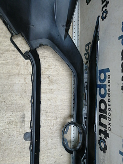 BA000258; Бампер передний; без паркт.; под омыват. (52119-0R280) для Toyota Rav4 50 (2019 -2025)/БУ; Оригинал; Р1, Мелкий дефект; 