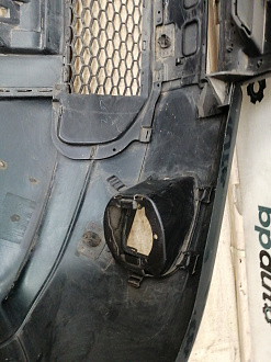 AA039011; Бампер передний; под паркт.; под омыват. (LR034184) для Land Rover Freelander/БУ; Оригинал; Р1, Мелкий дефект; 