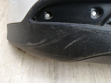 AA046063; Бампер задний; без паркт. (BM51-A17906-AGW) для Ford Focus III Hatchback (2011- 2015)/БУ; Оригинал; Р1, Мелкий дефект; 