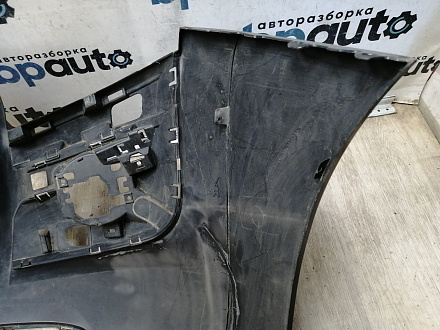 AA044865; Бампер передний; без паркт.; под омыват. (9684345077) для Peugeot 3008 I (2009-2013)/БУ; Оригинал; Р2, Удовлетворительное; 