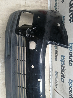 AA045949; Бампер передний; под паркт.; под омыват. (52119-0E220) для Toyota Highlander III (2014 — 2016)/БУ; Оригинал; Р1, Мелкий дефект; 