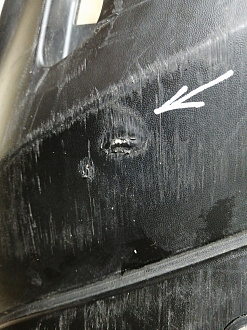 AA045214; Бампер задний; под паркт. (BB53-17D781-A) для Ford Explorer V (2011-2015)/БУ; Оригинал; Р1, Мелкий дефект; 