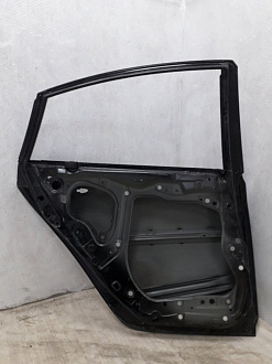AA002235; Дверь задняя левая, стойка 29 см. (GS1D73010) для Mazda 6 GH/БУ; Оригинал; Р0, Хорошее; (35N) Чёрный перламутр