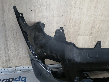 AA046528; Бампер передний; под паркт.; под омыват. (52119-60J00) для Toyota Land Cruiser 200 рест. (2012 — 2015)/БУ; Оригинал; Р1, Мелкий дефект; 