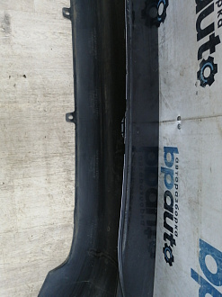 AA045814; Бампер задний; без паркт. (52159-02400) для Toyota Auris I (2007- 2010)/БУ; Оригинал; Р1, Мелкий дефект; 