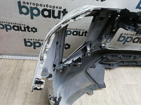 Фотография детали AA045834; Бампер передний; без паркт.; без омыват. (6400J511ZZ) для Mitsubishi Pajero Sport III рест. (2019-н.в.)/БУ; Оригинал; Р2, Удовлетворительное; . Фото номер 20