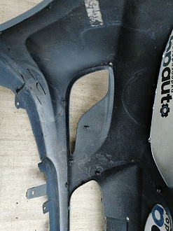 BA000147; Бампер передний; без паркт.; без омыват. (86511-1R000) для Hyundai/БУ; Оригинал; Р1, Мелкий дефект; 