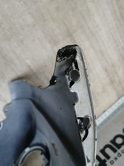 BA000239; Бампер передний; без паркт.; под омыват. (52119-42730) для Toyota Rav4 30 рест. V 2.4 (2009 - 2010)/БУ; Оригинал; Р1, Мелкий дефект; 