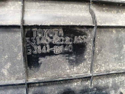 AA031586; Накладка передней панели (53140-12020) для Toyota Corolla/БУ; Оригинал; Р0, Хорошее; 