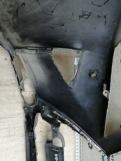 AA046301; Бампер передний; под паркт.; под омыват. (52119-48D40) для Lexus RX IV (2016 — 2019)/БУ; Оригинал; Р1, Мелкий дефект; 