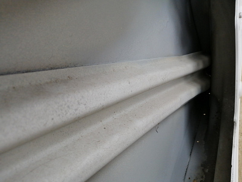 Фотография детали AA018689; Дверь передняя правая (5K4831312) для Volkswagen Golf/БУ; Оригинал; Р0, Хорошее; (LB9A) Белый. Фото номер 31