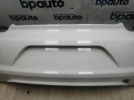 AA046041; Бампер задний; без паркт. (1K8807421M) для Volkswagen Scirocco (2009 - 2014)/БУ; Оригинал; Р1, Мелкий дефект; 