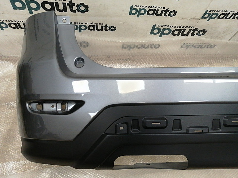 Фотография детали AA005392; Бампер задний; без паркт. (85022-3KN0H) для Nissan Pathfinder IV (2012-2017)/БУ; Оригинал; Р0, Хорошее; KAD, Серый. Фото номер 5