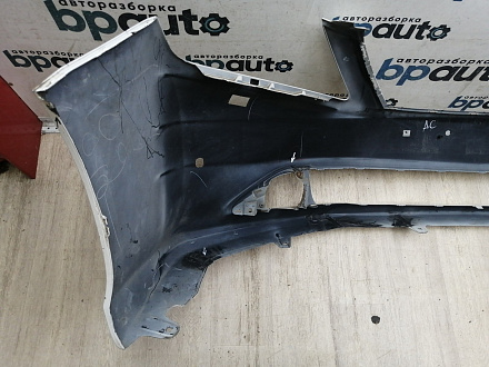 AA046163; Бампер передний; под паркт.; под омыват. (52119-33983) для Toyota Camry 50 (2012 — 2014)/БУ; Оригинал; Р1, Мелкий дефект; 