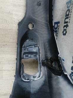 AA045969; Бампер передний, Track-Field; без паркт.; под омыват. (5N0807221T) для Volkswagen Tiguan I рест. (2011- 2016)/БУ; Оригинал; Р2, Удовлетворительное; 