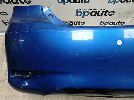 AA044425; Бампер задний; под паркт. (52159-12B30) для Toyota Corolla 150 рест. (2010-2013)/БУ; Оригинал; Р1, Мелкий дефект; 