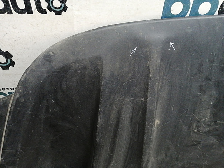 AA045763; Юбка переднего бампера (7P5807061) для Porsche Cayenne II (958) (2010-2014)/БУ; Оригинал; Р1, Мелкий дефект; 