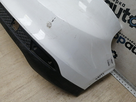 AA046063; Бампер задний; без паркт. (BM51-A17906-AGW) для Ford Focus III Hatchback (2011- 2015)/БУ; Оригинал; Р1, Мелкий дефект; 