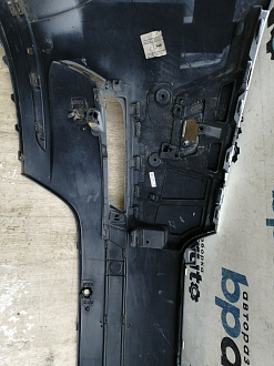 AA045880; Бампер передний; под паркт.; под омыват. (J8A2-17F003-AAW) для Land Rover Range Rover Velar L560 (2017 - 2023)/БУ; Оригинал; Р1, Мелкий дефект; 