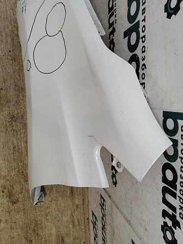 Фотография детали AA029264; Крыло переднее левое (53812-42350) для Toyota Rav4/БУ; Оригинал; Р3, Под восстановление; . Фото номер 11