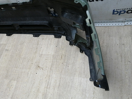 AA046327; Бампер передний; без паркт.; под омыват. (57704-SJ000) для Subaru Forester V (2018-2021)/БУ; Оригинал; Р1, Мелкий дефект; 
