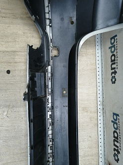 AA046061; Бампер задний, под расширители, Alltrack; под паркт. (3AF807221B) для Volkswagen Passat B7 Wagon (2011- 2014)/БУ; Оригинал; Р1, Мелкий дефект; 