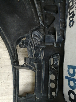 AA044515; Бампер передний; без паркт.; под омыват. (1K0807221D) для Volkswagen Jetta V (2005- 2010)/БУ; Оригинал; Р1, Мелкий дефект; 