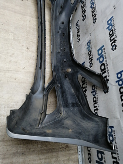 AA045587; Бампер передний; без паркт.; без омыват. (86511-3S500) для Hyundai Sonata VI (YF) (2010-2014)/БУ; Оригинал; Р1, Мелкий дефект; 