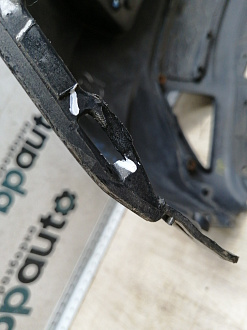 AA045373; Бампер задний; без паркт. (71501-SMG-AE000) для Honda Civic VIII 5D (2005-2008)/БУ; Оригинал; Р1, Мелкий дефект; 