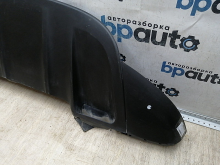 AA045343; Юбка переднего бампера (7P5807061) для Porsche Cayenne II (958) (2010-2014)/БУ; Оригинал; Р1, Мелкий дефект; 