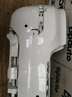AA040502; Бампер задний; под паркт. (A2048855638) для Mercedes-Benz GLK-klasse I (X204) (2012-2015)/БУ; Оригинал; Р1, Мелкий дефект; 