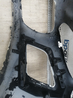 AA046026; Бампер передний; без паркт.; без омыват. (9674576177) для Peugeot 308 I рест. (2011-2015)/БУ; Оригинал; Р2, Удовлетворительное; 