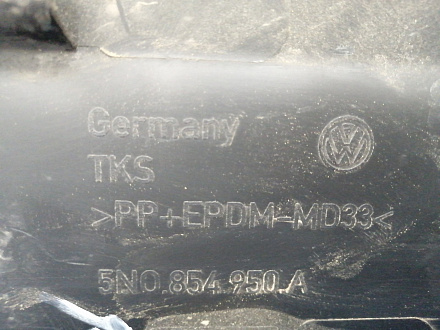 AA035896; Накладка двери задняя правая (5N0854950A) для Volkswagen Tiguan/БУ; Оригинал; Р2, Удовлетворительное; 