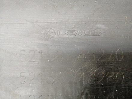AA038669; Бампер задний; под паркт. (52159-48270) для Lexus RX IV (2019 — 2023)/БУ; Оригинал; Р2, Удовлетворительное; 