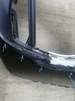 AA045996; Бампер передний; без паркт.; без омыват. (602002491AA) для Chery Tiggo/БУ; Оригинал; Р2, Удовлетворительное; 