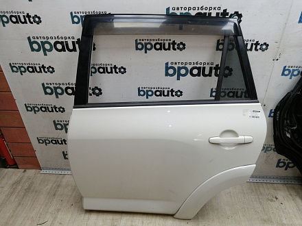 AA045294; Дверь задняя левая, под расширитель, Long (67004-42110) для Toyota Rav4/БУ; Оригинал; Р0, Хорошее; (070) Белый перламутр 3х. сл.