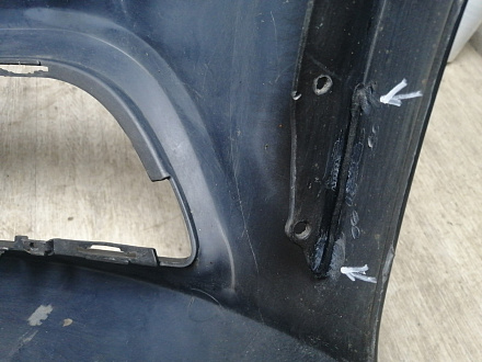 AA045460; Бампер передний; под паркт.; без омыват. (A2058800125) для Mercedes-Benz C-klasse IV (W205) (2014-2018)/БУ; Оригинал; Р1, Мелкий дефект; 