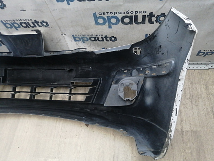 AA045993; Бампер передний; без паркт.; под омыват. (62022-EM00H) для Nissan Tiida/БУ; Оригинал; Р1, Мелкий дефект; 