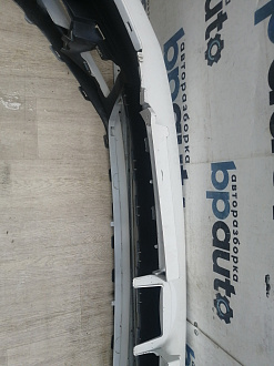 AA045975; Бампер передний; без паркт.; под омыват. (5K0807221) для Volkswagen Golf/БУ; Оригинал; Р1, Мелкий дефект; 