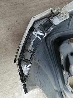 AA045811; Бампер передний,  S-line; без паркт.; под омыват. (8U0 807 437 D) для Audi Q3 I (2011-2014)/БУ; Оригинал; Р1, Мелкий дефект; 